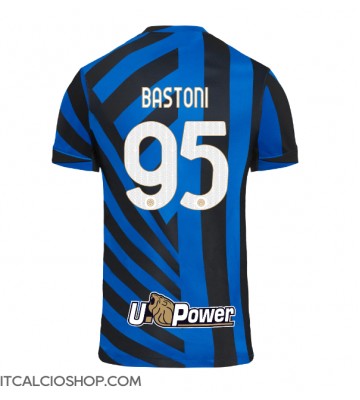 Inter Milan Alessandro Bastoni #95 Prima Maglia 2024-25 Manica Corta